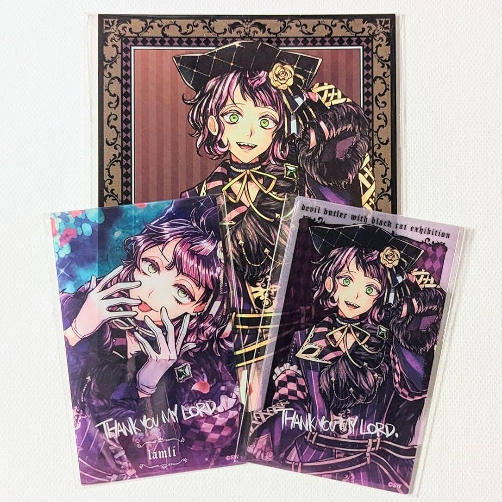 悪魔執事と黒い猫　Butler's 缶Badges ラムリ　70点　あくねこ 悪魔執事と黒い猫 Butler's 缶Badges ラムリ 70点 あくねこ 悪魔